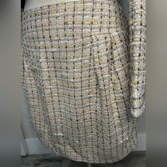 Tory Burch NWT Tweed Nova Skirt Size 10 - Picture 4 of 9